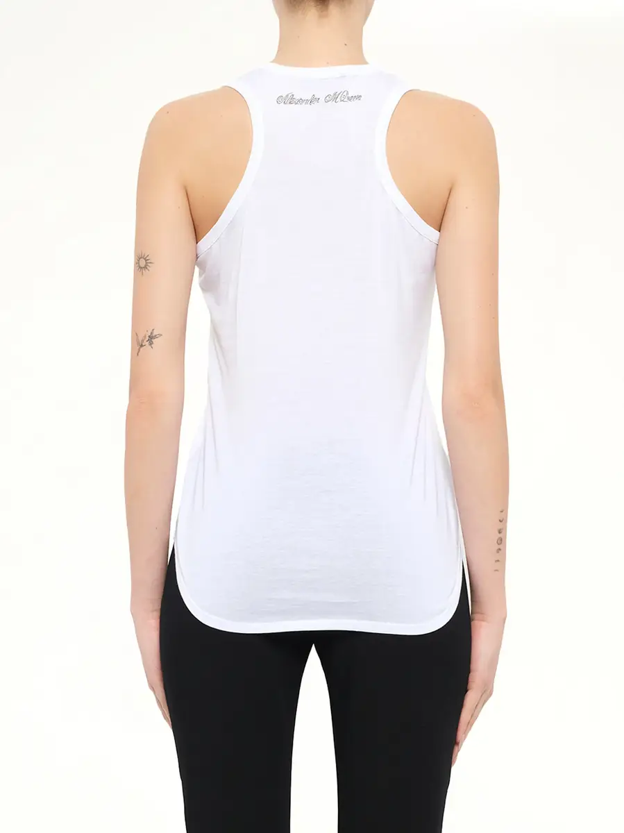 Alexander McQueen Alexander Mcqueen Pom Skull T-shirt | Thumbnail 3 Alexander McQueen Alexander Mcqueen Pom Skull T-shirt | Thumbnail 3