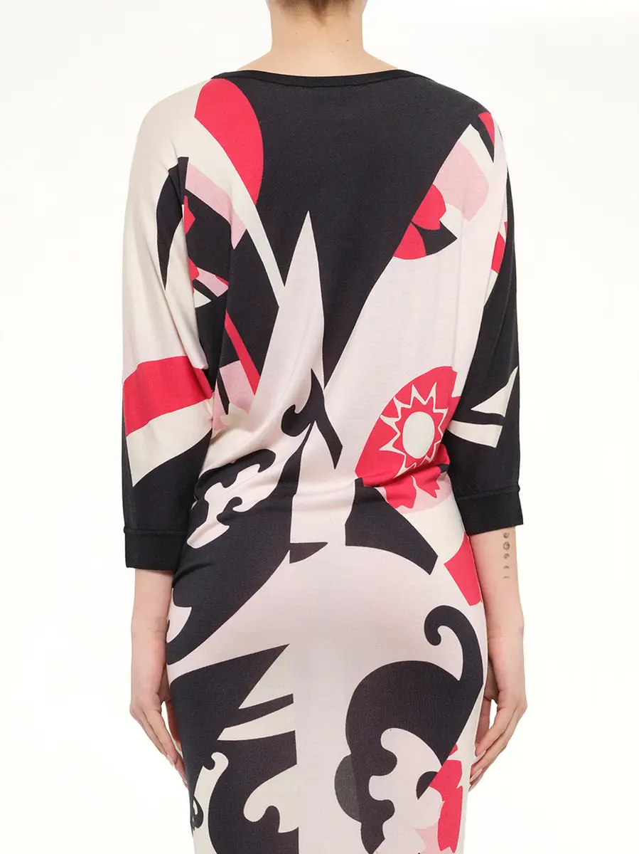 Alexander McQueen Alexander Mcqueen Mini Dress in Black/bone | Thumbnail 3 Alexander McQueen Alexander Mcqueen Mini Dress in Black/bone | Thumbnail 3