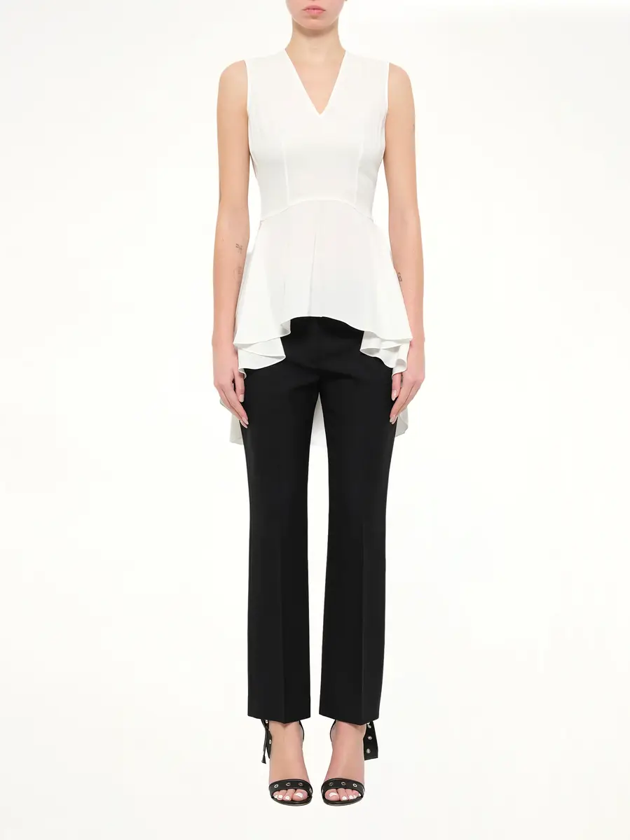 Alexander McQueen Alexander Mcqueen Top in Chalk | Thumbnail 2