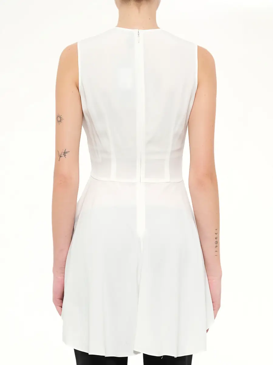 Alexander McQueen Alexander Mcqueen Top in Chalk | Thumbnail 3