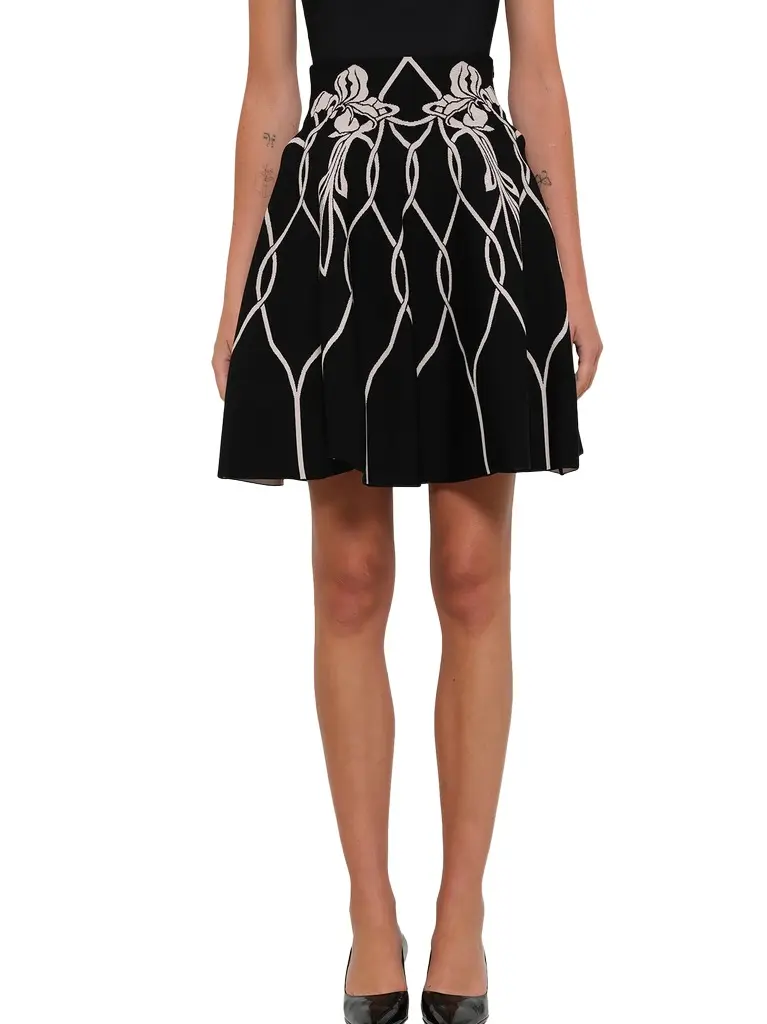 Alexander McQueen Amq - Vlm Mini Skirt