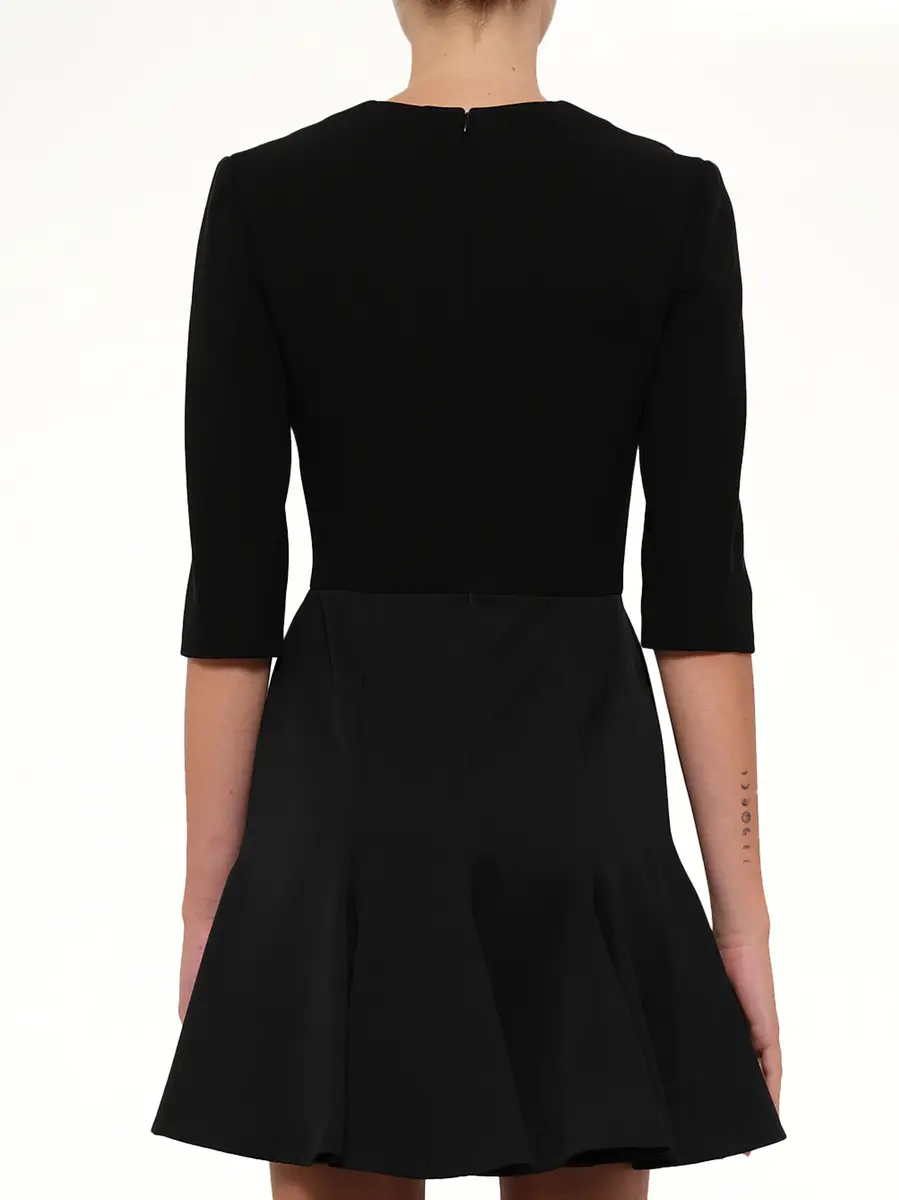 Alexander McQueen Godet Mini Dress | Thumbnail 3
