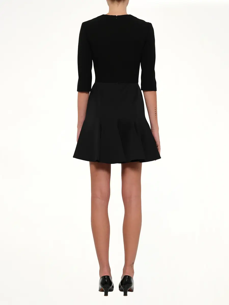 Alexander McQueen Godet Mini Dress | Thumbnail 4