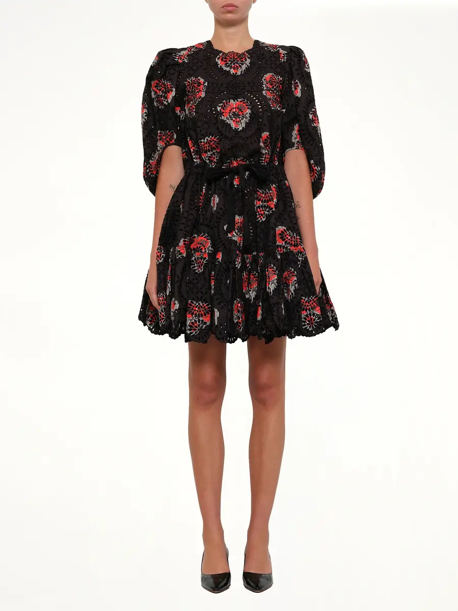 Alexander McQueen Poppy Print Abito Dress | Thumbnail 2 Alexander McQueen Poppy Print Abito Dress | Thumbnail 2
