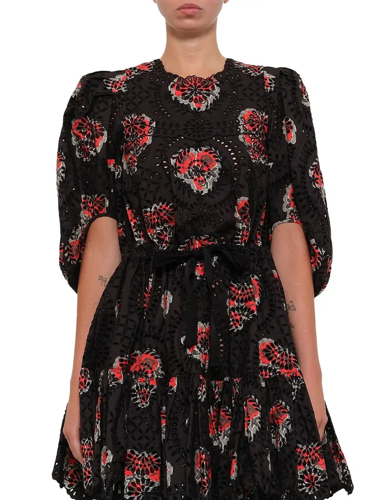 Poppy Print Abito Dress Poppy Print Abito Dress