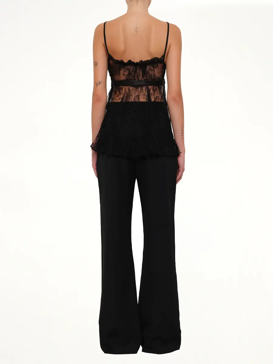 Alexander McQueen Lace Tie Camisole | Thumbnail 4 Alexander McQueen Lace Tie Camisole | Thumbnail 4