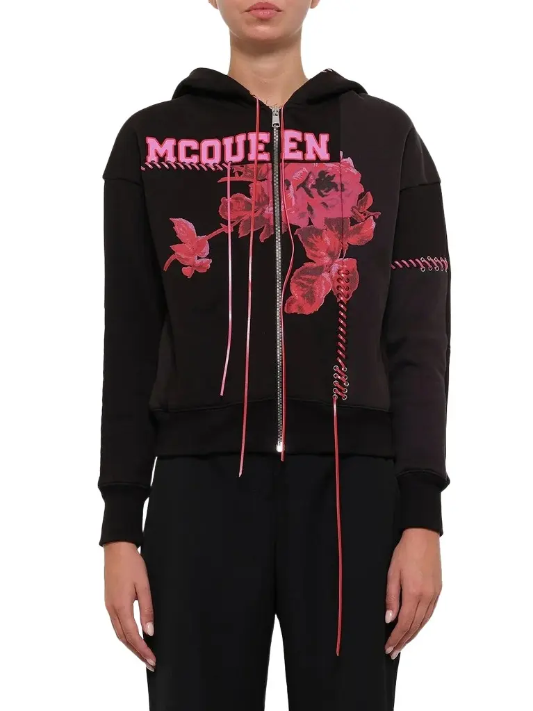 Rose Print Hoodies Rose Print Hoodies