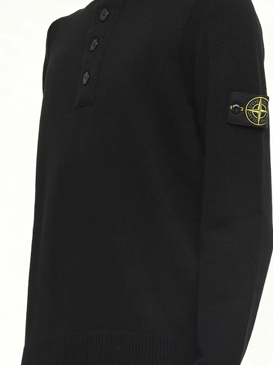 Stone Island 5100040 Lambswool Half-zip Sweater | Thumbnail 3