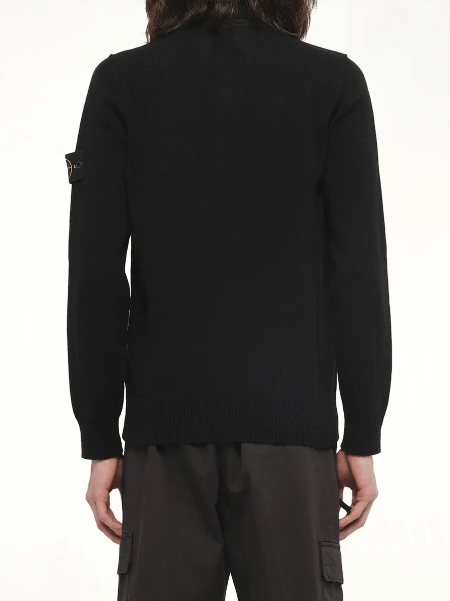 Stone Island 5100040 Lambswool Half-zip Sweater | Thumbnail 6