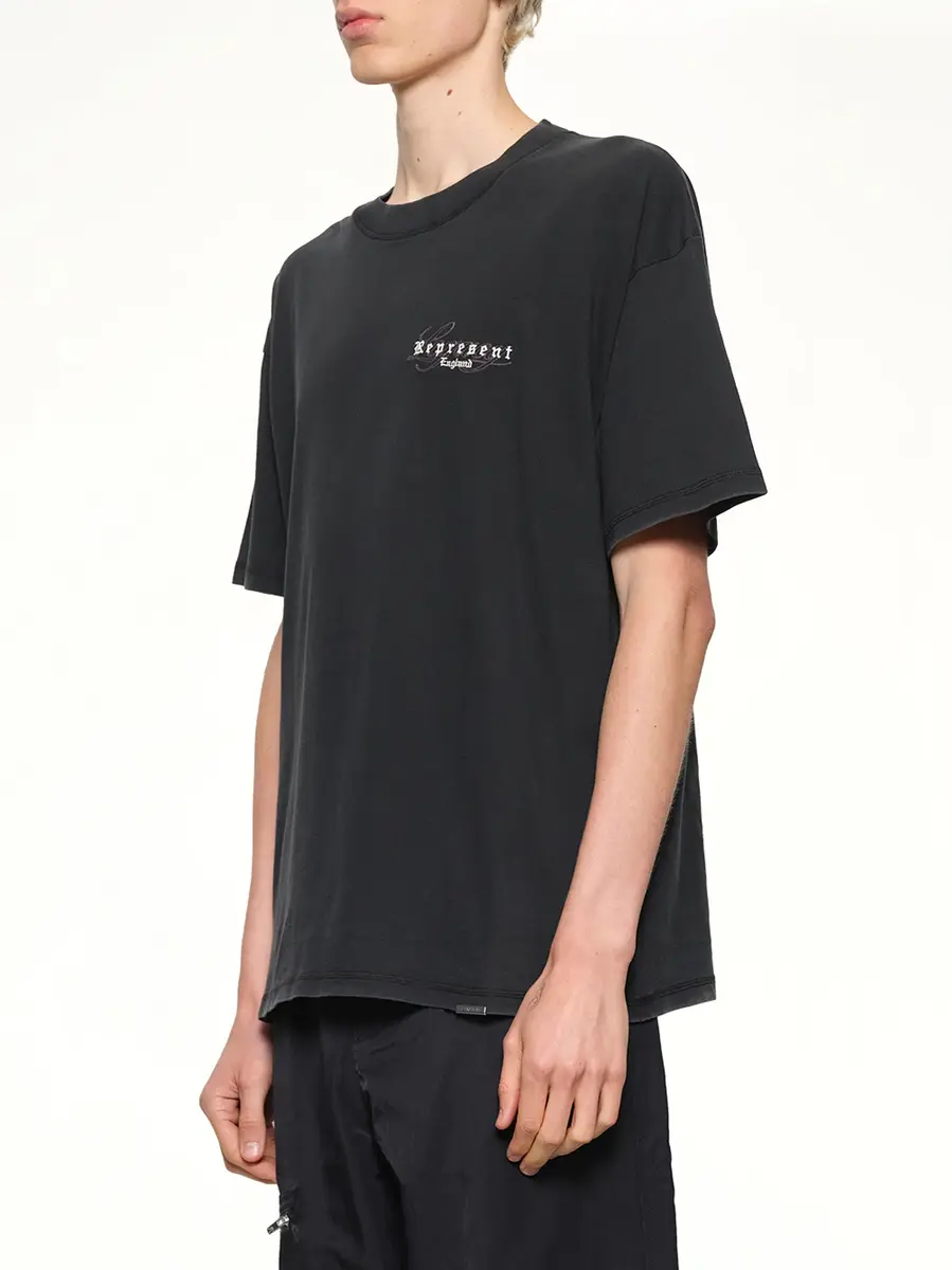 Represent Represent Legacy Overprint T-shirt in Vintage Black | Thumbnail 3 Represent Represent Legacy Overprint T-shirt in Vintage Black | Thumbnail 3