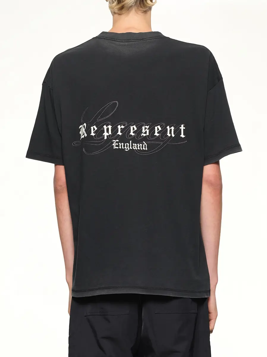 Represent Represent Legacy Overprint T-shirt in Vintage Black | Thumbnail 5 Represent Represent Legacy Overprint T-shirt in Vintage Black | Thumbnail 5