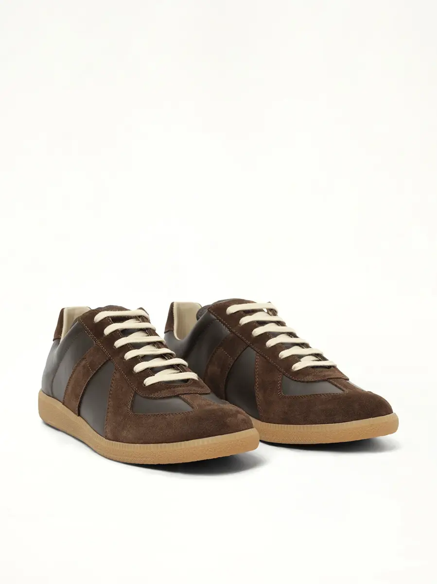 Maison Margiela Replica Leather Sneaker | Thumbnail 2 Maison Margiela Replica Leather Sneaker | Thumbnail 2