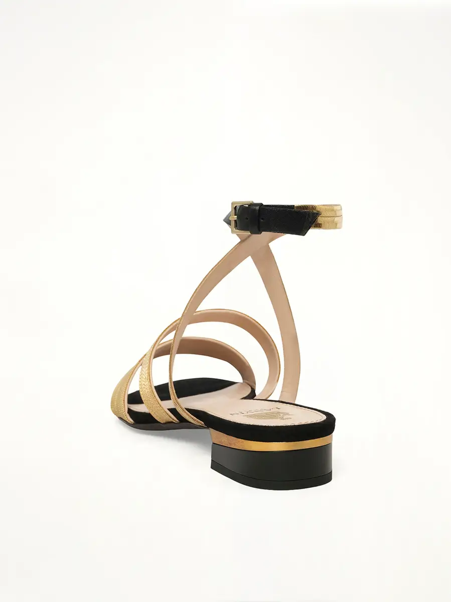 Lanvin Flat Sandal W/ Chain | Thumbnail 3 Lanvin Flat Sandal W/ Chain | Thumbnail 3