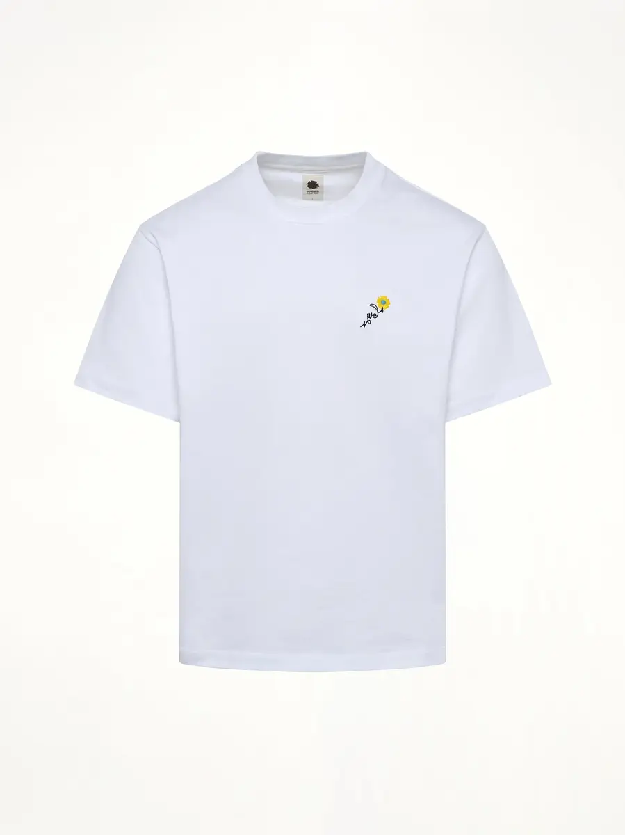 vowels Floral Embroidered T-shirt | Thumbnail 2 vowels Floral Embroidered T-shirt | Thumbnail 2