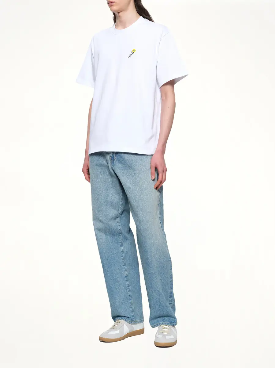 vowels Floral Embroidered T-shirt | Thumbnail 4 vowels Floral Embroidered T-shirt | Thumbnail 4