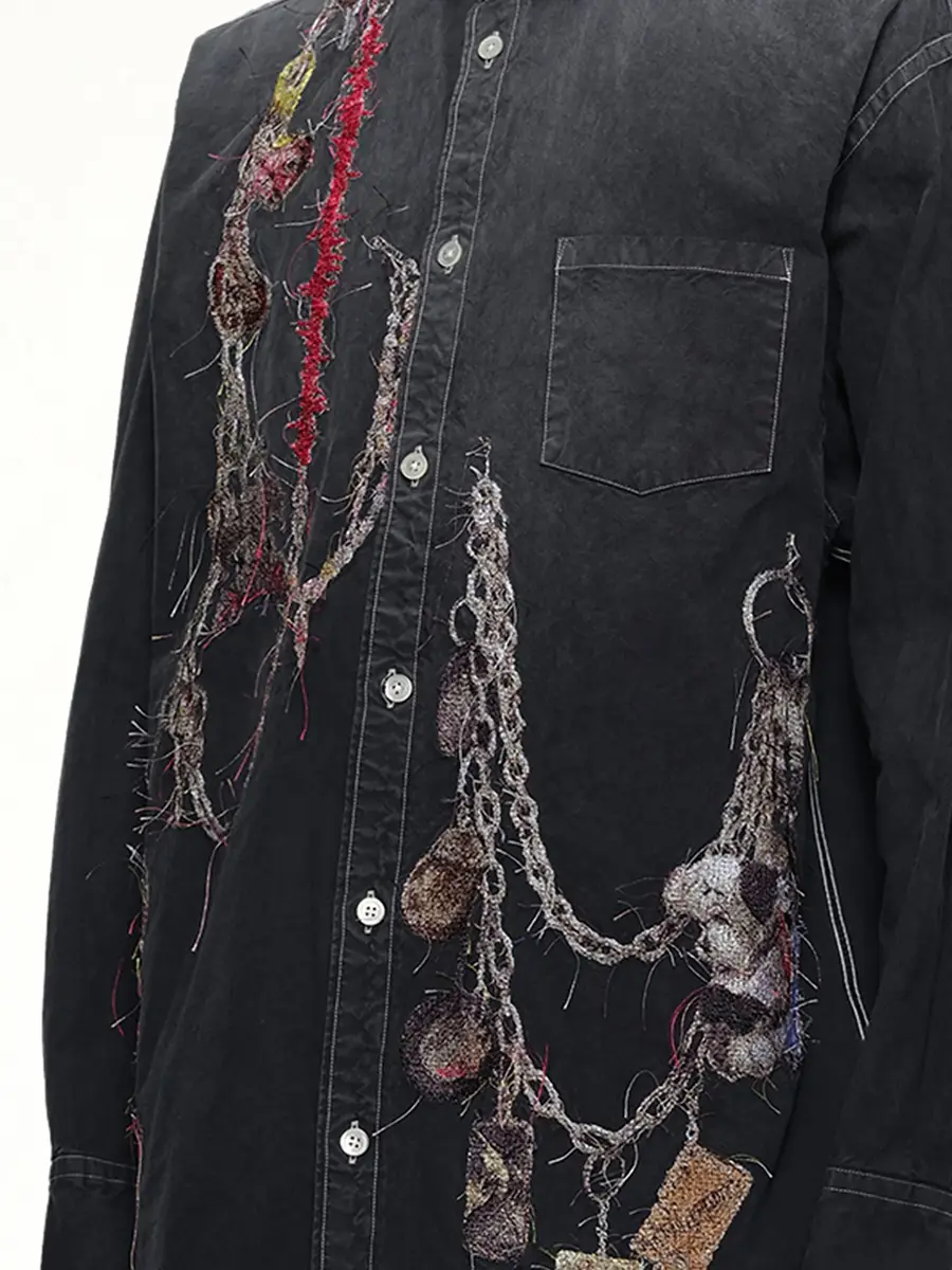 DOUBLET Embroidered Chain Shirt | Thumbnail 6 DOUBLET Embroidered Chain Shirt | Thumbnail 6