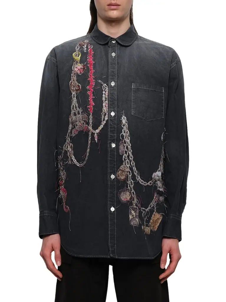 DOUBLET Embroidered Chain Shirt
