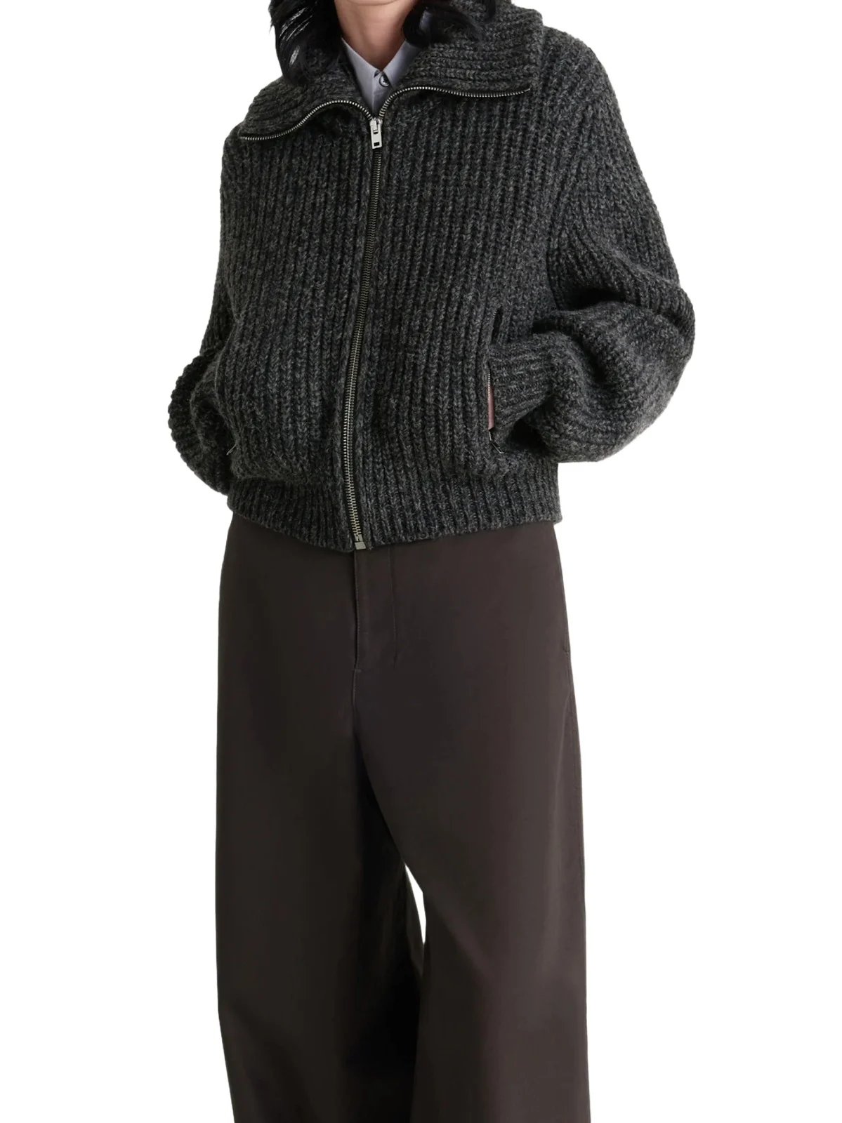 Zipped Cardigan Zipped Cardigan