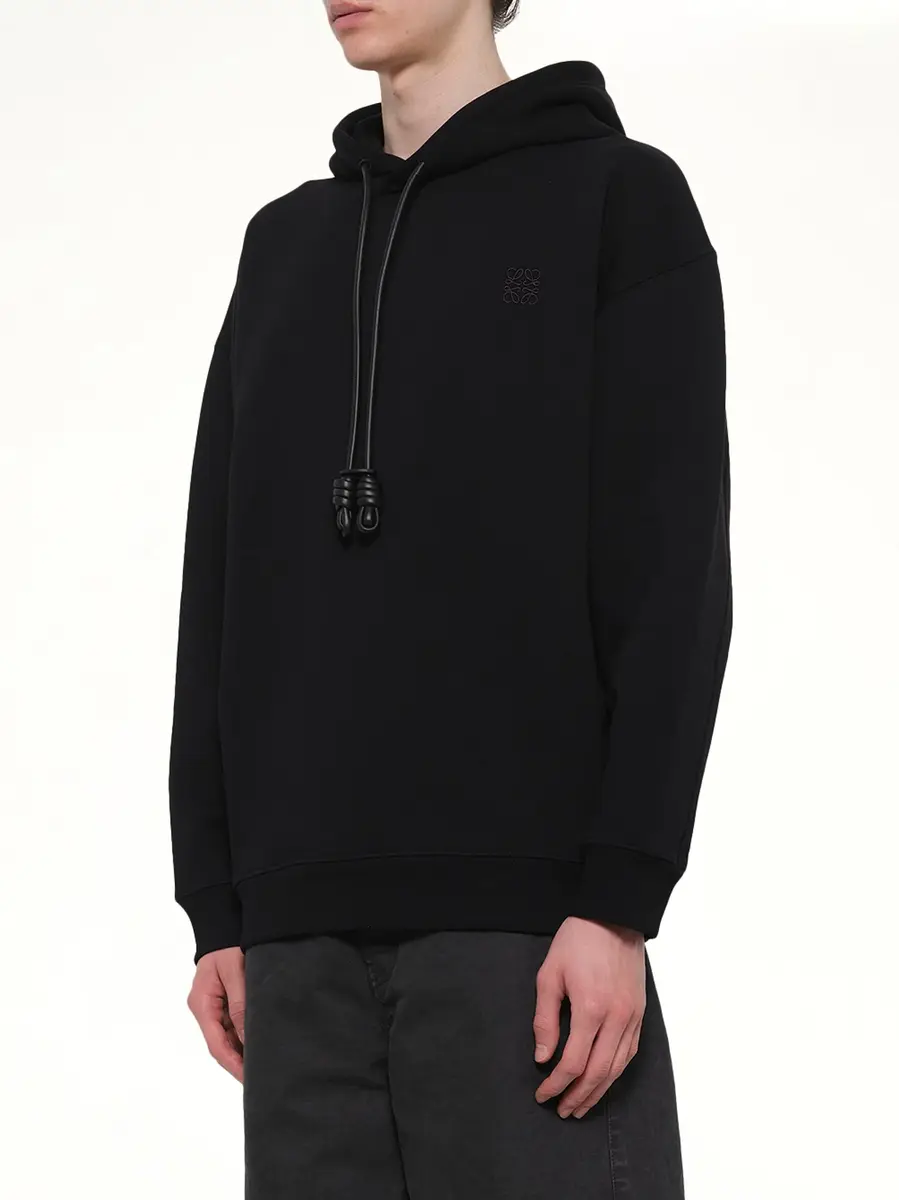 Loewe Leather Tassle Hoodie | Thumbnail 3 Loewe Leather Tassle Hoodie | Thumbnail 3