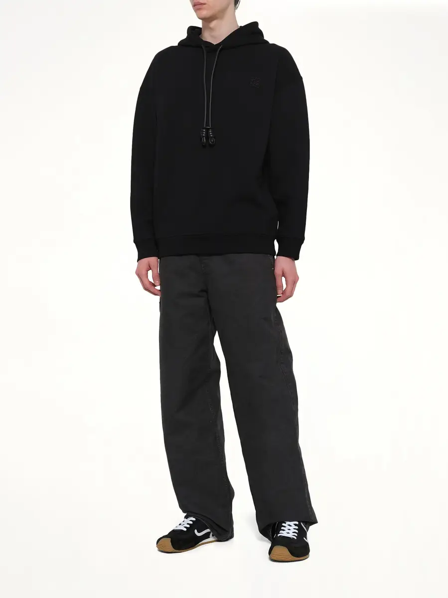 Loewe Leather Tassle Hoodie | Thumbnail 4 Loewe Leather Tassle Hoodie | Thumbnail 4