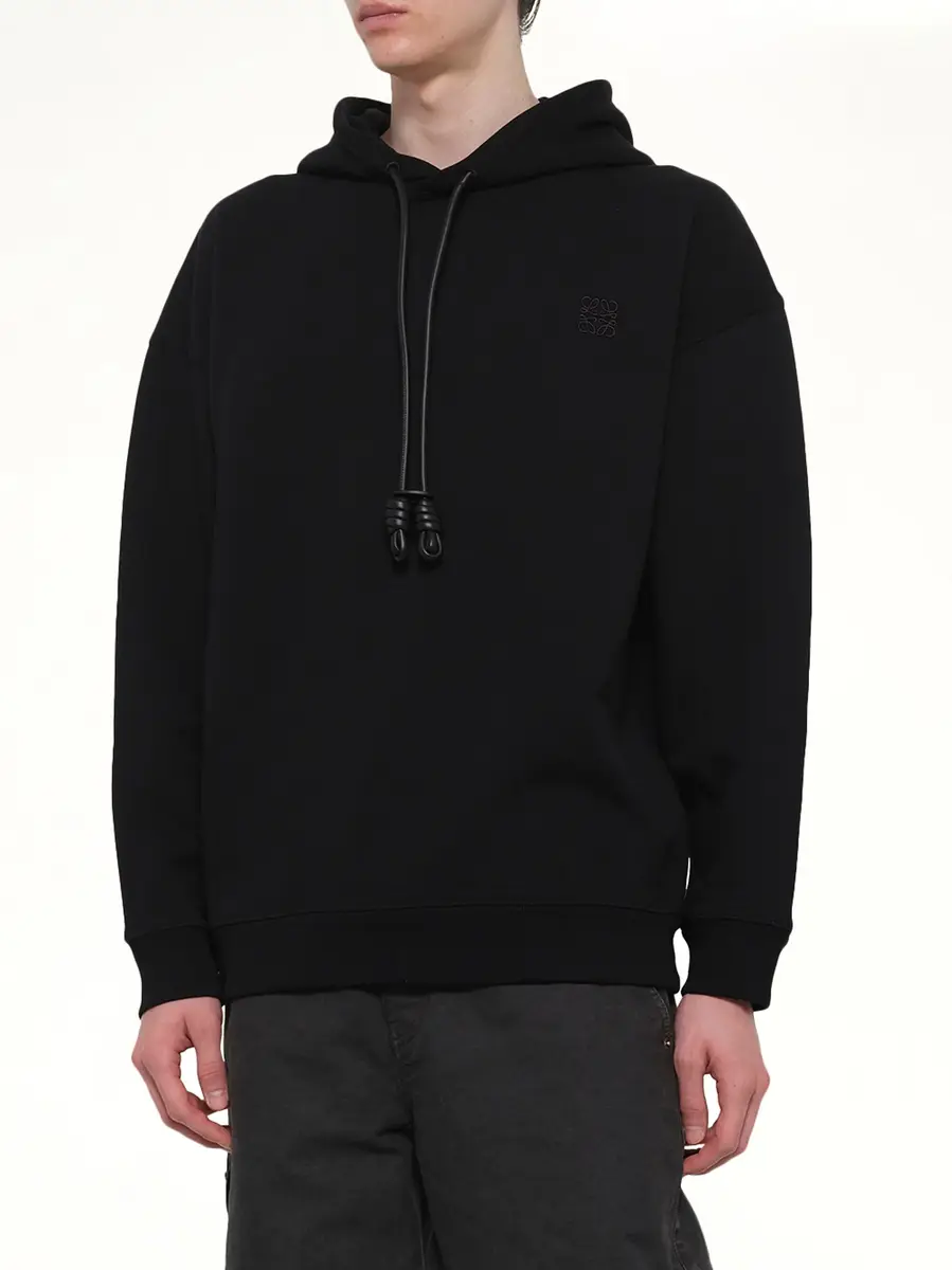 Loewe Leather Tassle Hoodie | Thumbnail 6 Loewe Leather Tassle Hoodie | Thumbnail 6