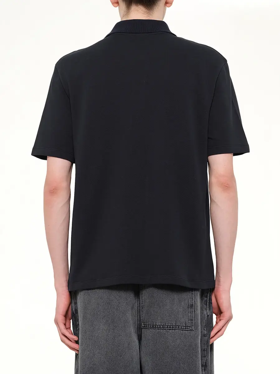 Loewe Tonal Anagram Polo in Navy Blue | Thumbnail 5 Loewe Tonal Anagram Polo in Navy Blue | Thumbnail 5