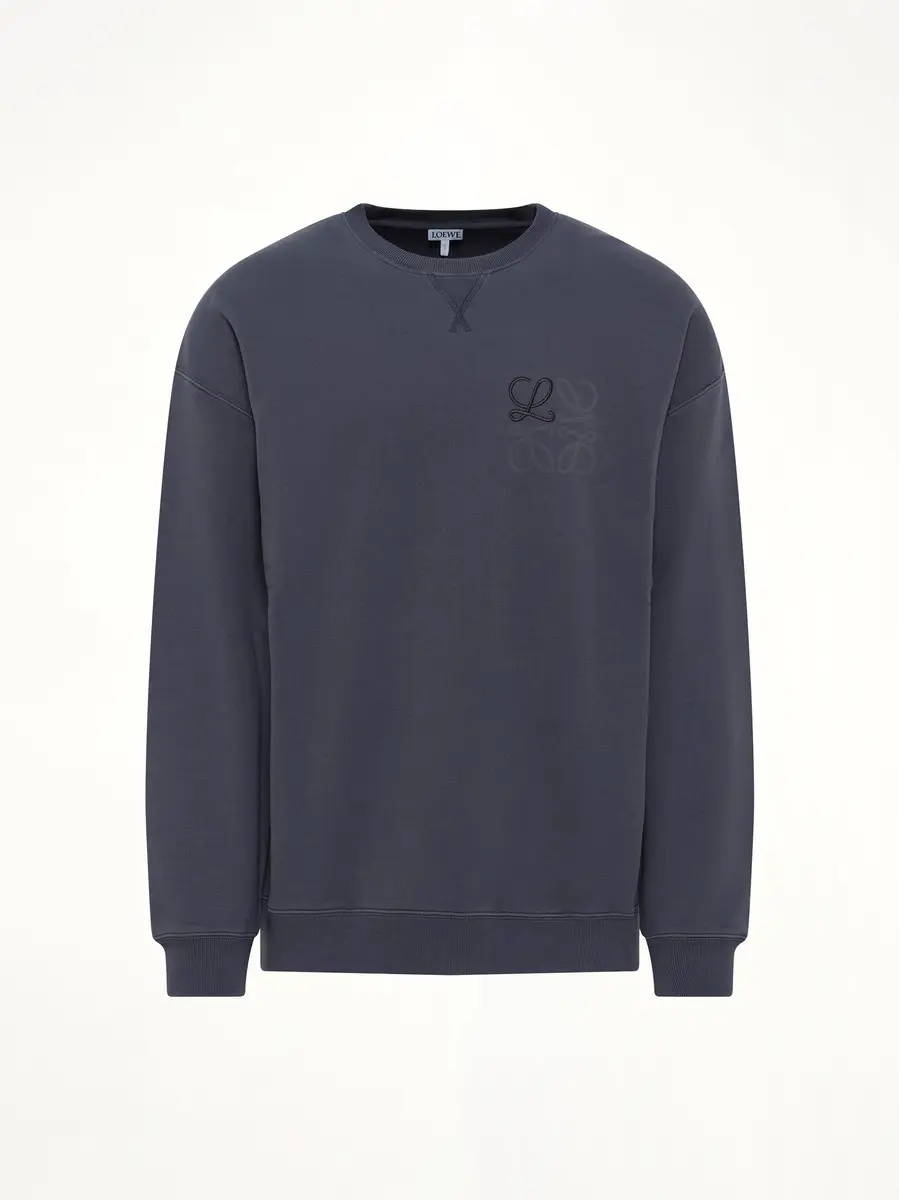 Loewe Anagram Sweatshirt in Indigo Blue | Thumbnail 2