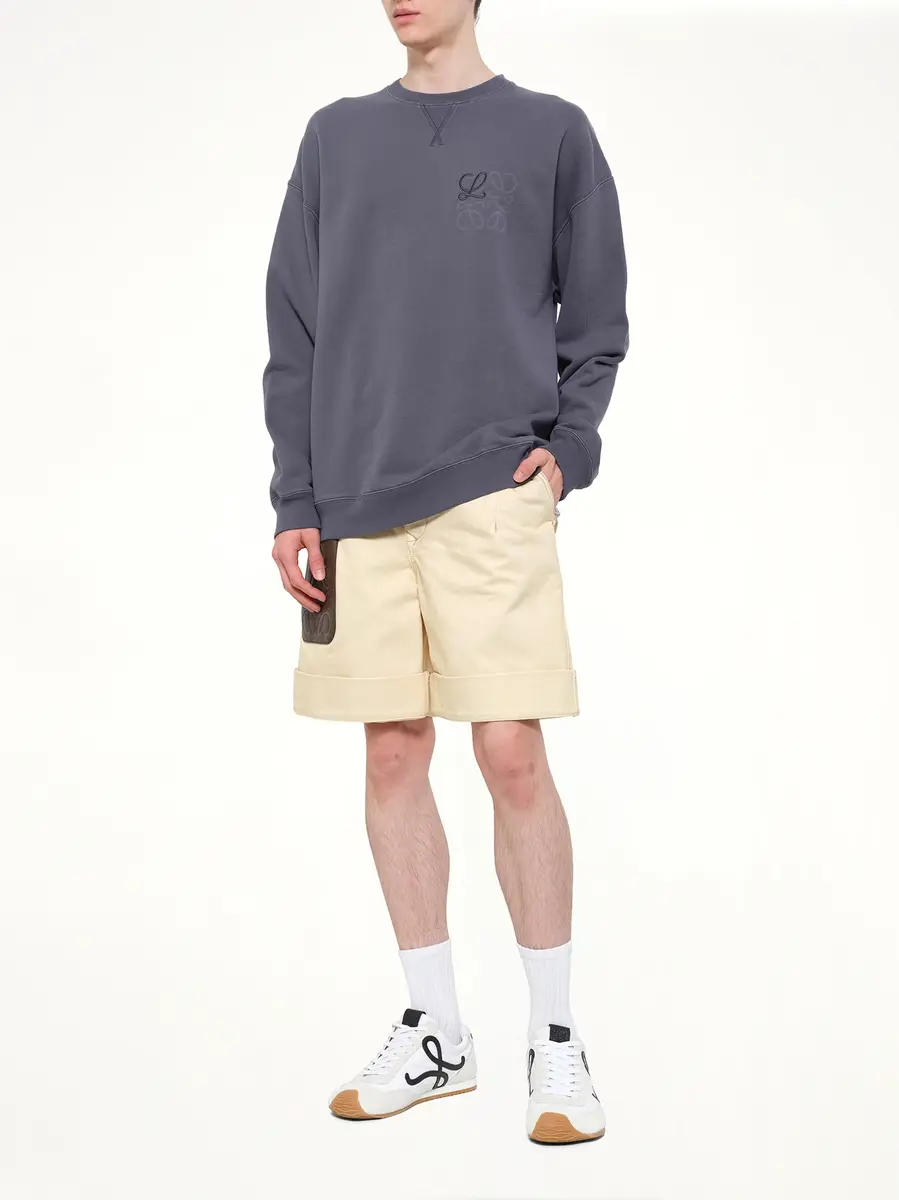 Loewe Anagram Sweatshirt in Indigo Blue | Thumbnail 4