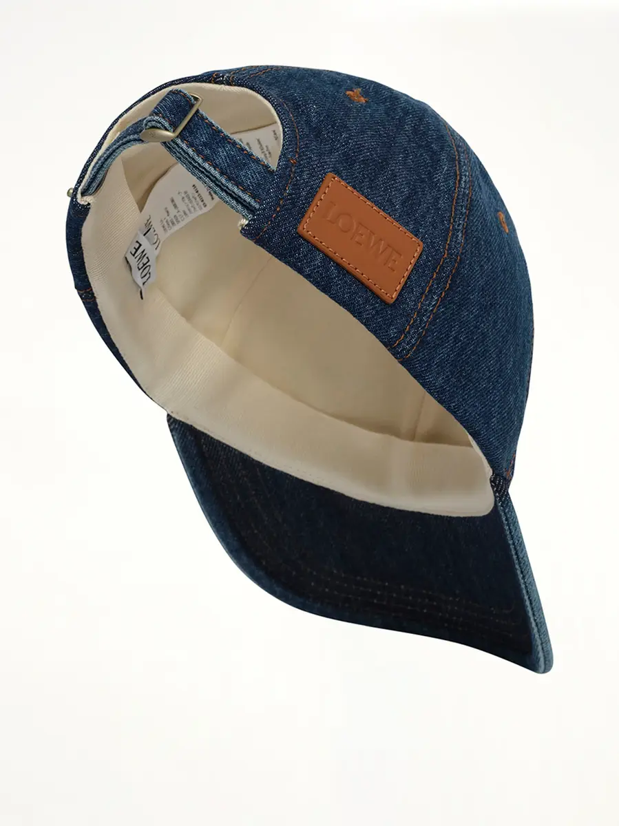 Loewe Loewe Denim Cap | Thumbnail 3 Loewe Loewe Denim Cap | Thumbnail 3