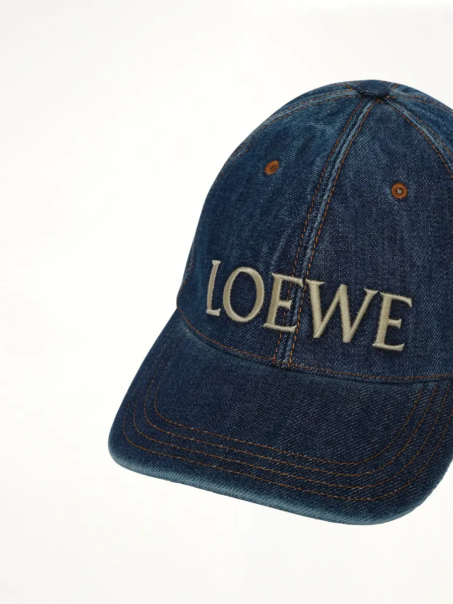 Loewe Loewe Denim Cap | Thumbnail 4 Loewe Loewe Denim Cap | Thumbnail 4