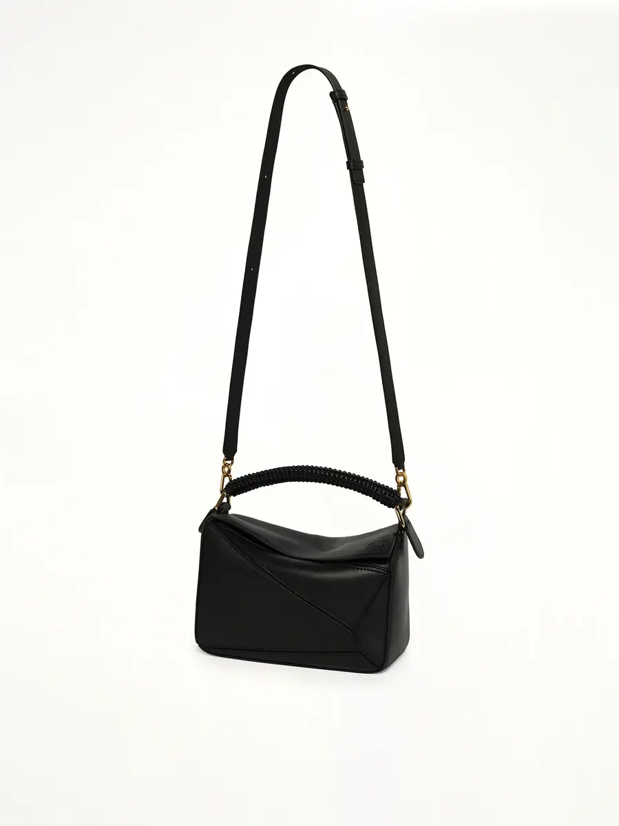 Loewe Puzzle Woven Handle Small Bag | Thumbnail 7 Loewe Puzzle Woven Handle Small Bag | Thumbnail 7
