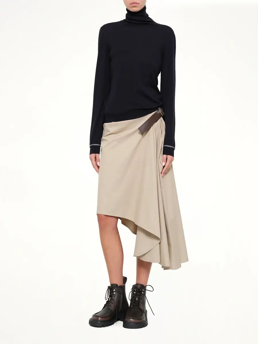 Loewe Turtleneck Sweater in Navy/grey | Thumbnail 4 Loewe Turtleneck Sweater in Navy/grey | Thumbnail 4