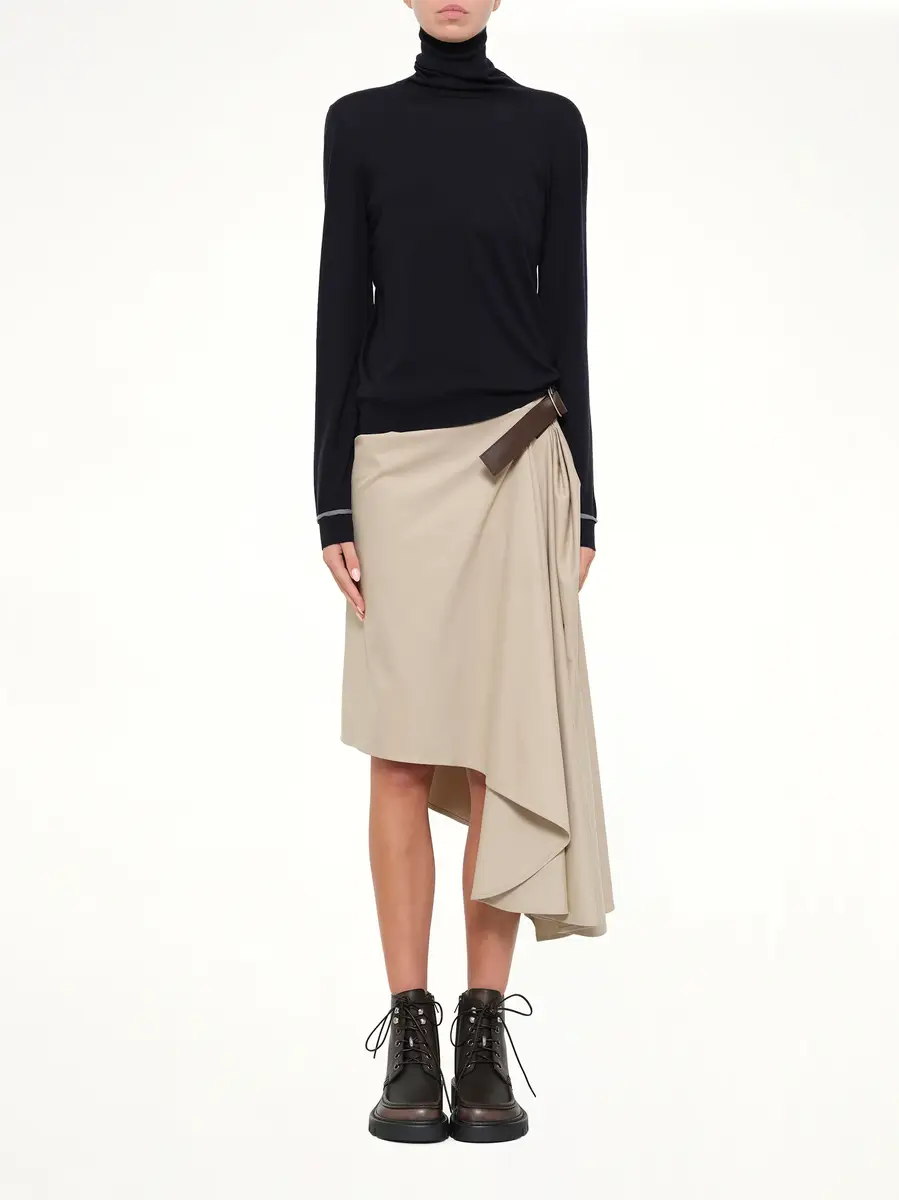 Loewe Turtleneck Sweater in Navy/grey | Thumbnail 7 Loewe Turtleneck Sweater in Navy/grey | Thumbnail 7