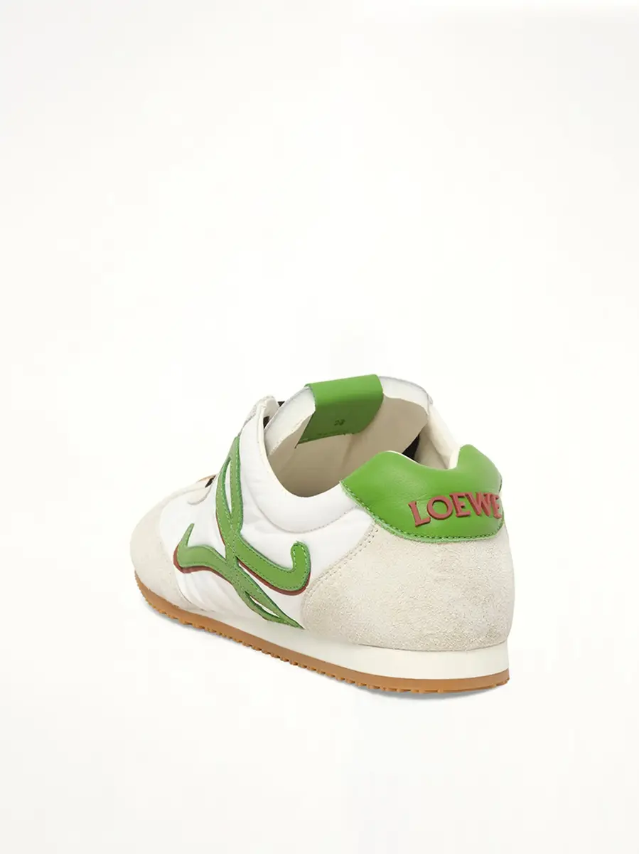 Loewe Ballet Runner 2.0 Louis Wain Sneaker in White/green | Thumbnail 3 Loewe Ballet Runner 2.0 Louis Wain Sneaker in White/green | Thumbnail 3