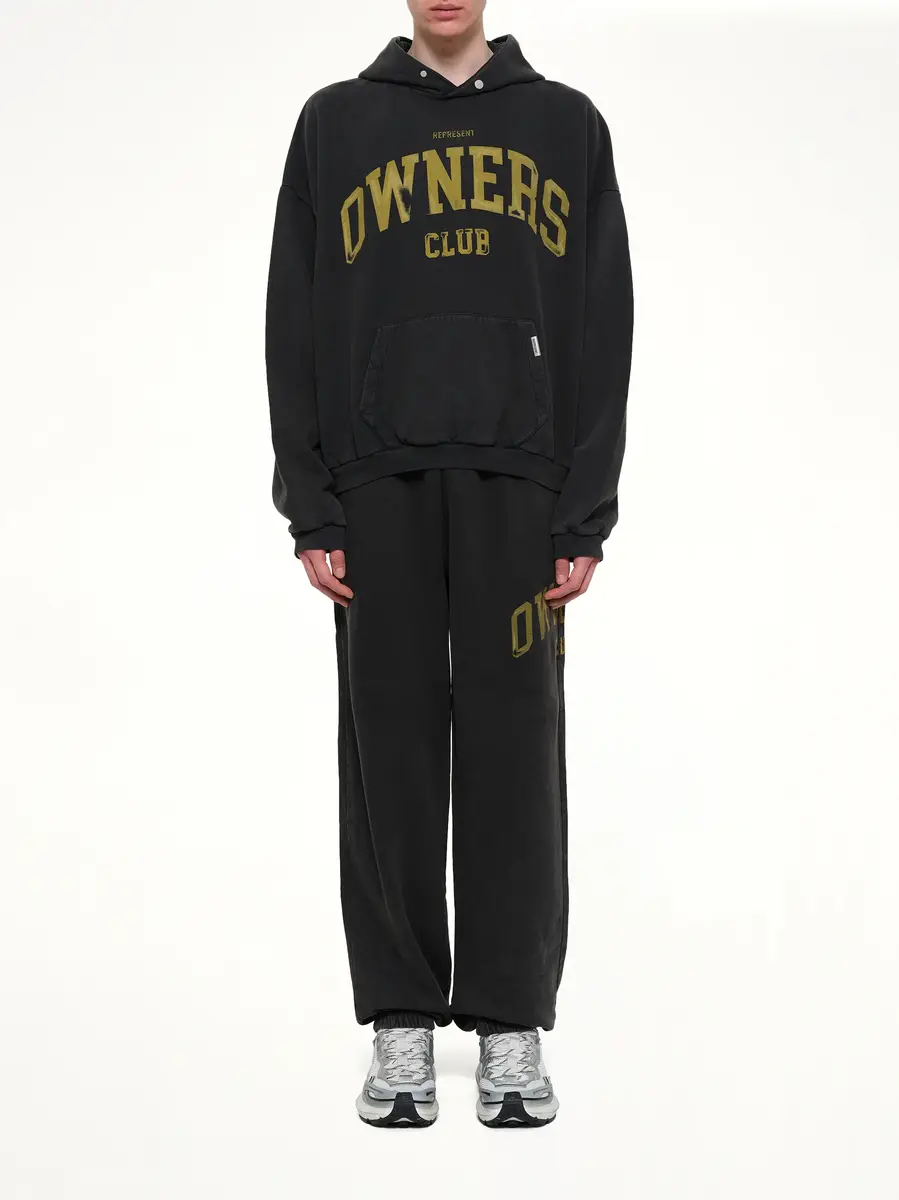 Represent Represent Owners Club Hoodie in Faded Black | Thumbnail 7 Represent Represent Owners Club Hoodie in Faded Black | Thumbnail 7