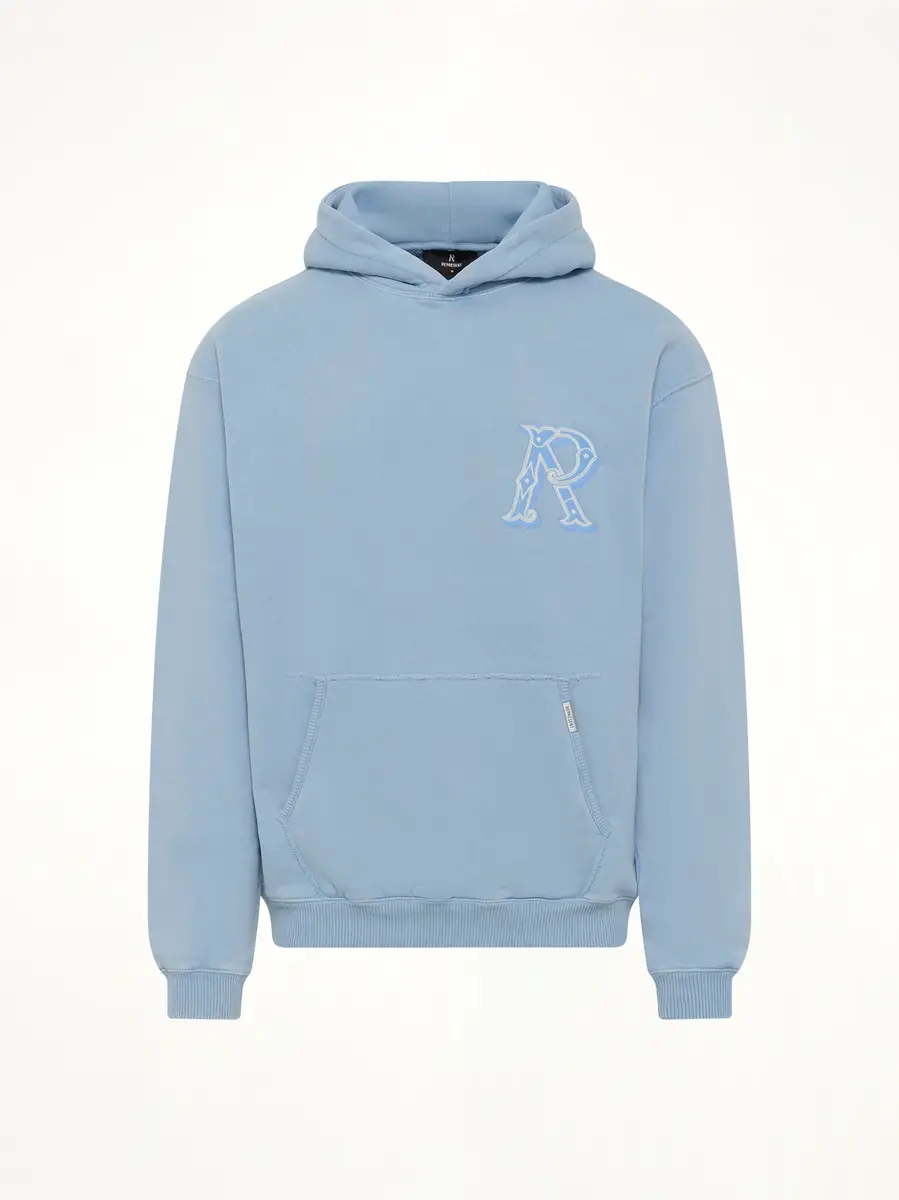 Represent Western Initial Hoodie in Mountain Bluebird | Thumbnail 2 Represent Western Initial Hoodie in Mountain Bluebird | Thumbnail 2