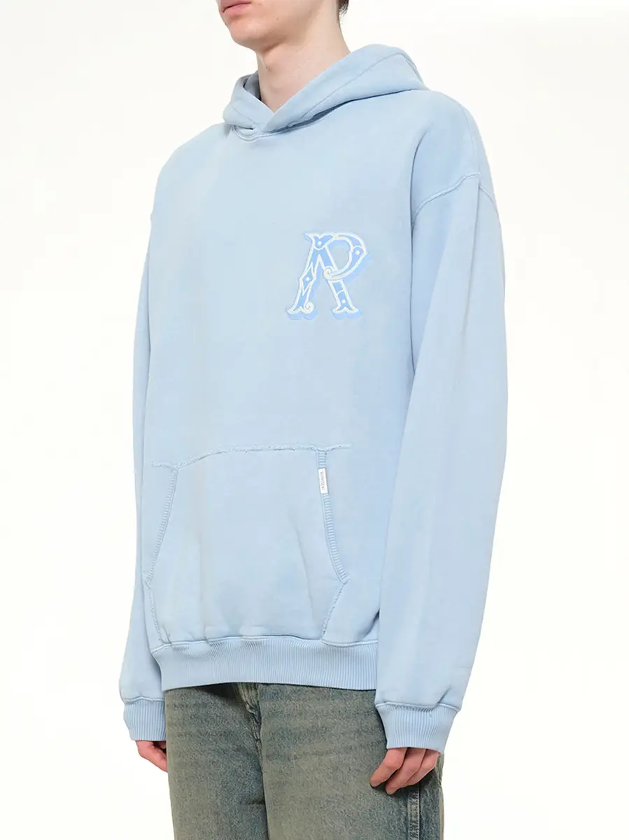 Represent Western Initial Hoodie in Mountain Bluebird | Thumbnail 3 Represent Western Initial Hoodie in Mountain Bluebird | Thumbnail 3