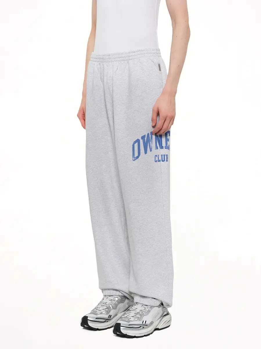 Represent Represent Owners Club Sweatpant in Sprayed Ice Grey Marl | Thumbnail 3 Represent Represent Owners Club Sweatpant in Sprayed Ice Grey Marl | Thumbnail 3