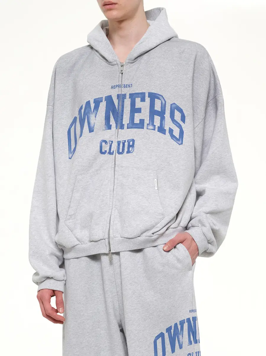 Represent Represent Owners Club Sweatpant in Sprayed Ice Grey Marl | Thumbnail 6 Represent Represent Owners Club Sweatpant in Sprayed Ice Grey Marl | Thumbnail 6