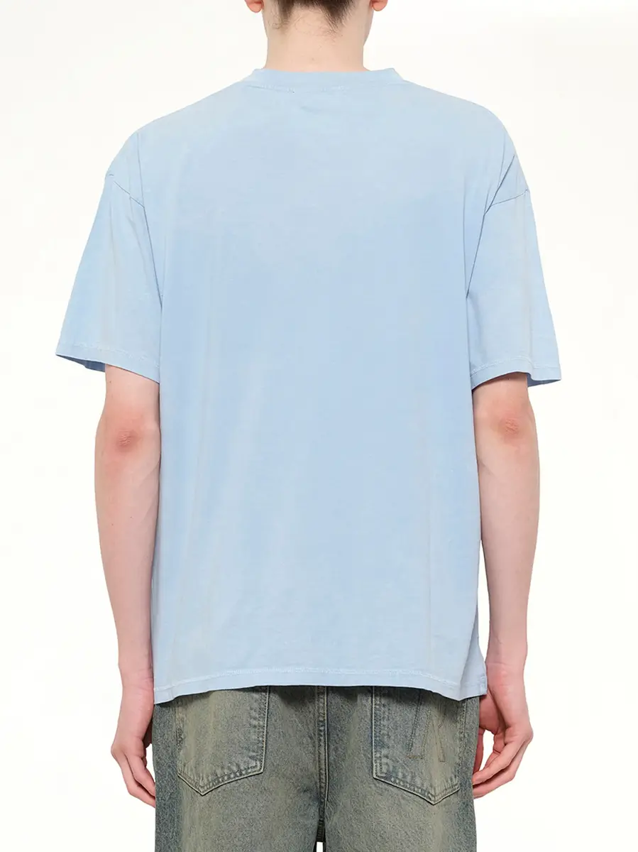 Represent Western Initial T-shirt in Mountain Bluebird | Thumbnail 5 Represent Western Initial T-shirt in Mountain Bluebird | Thumbnail 5