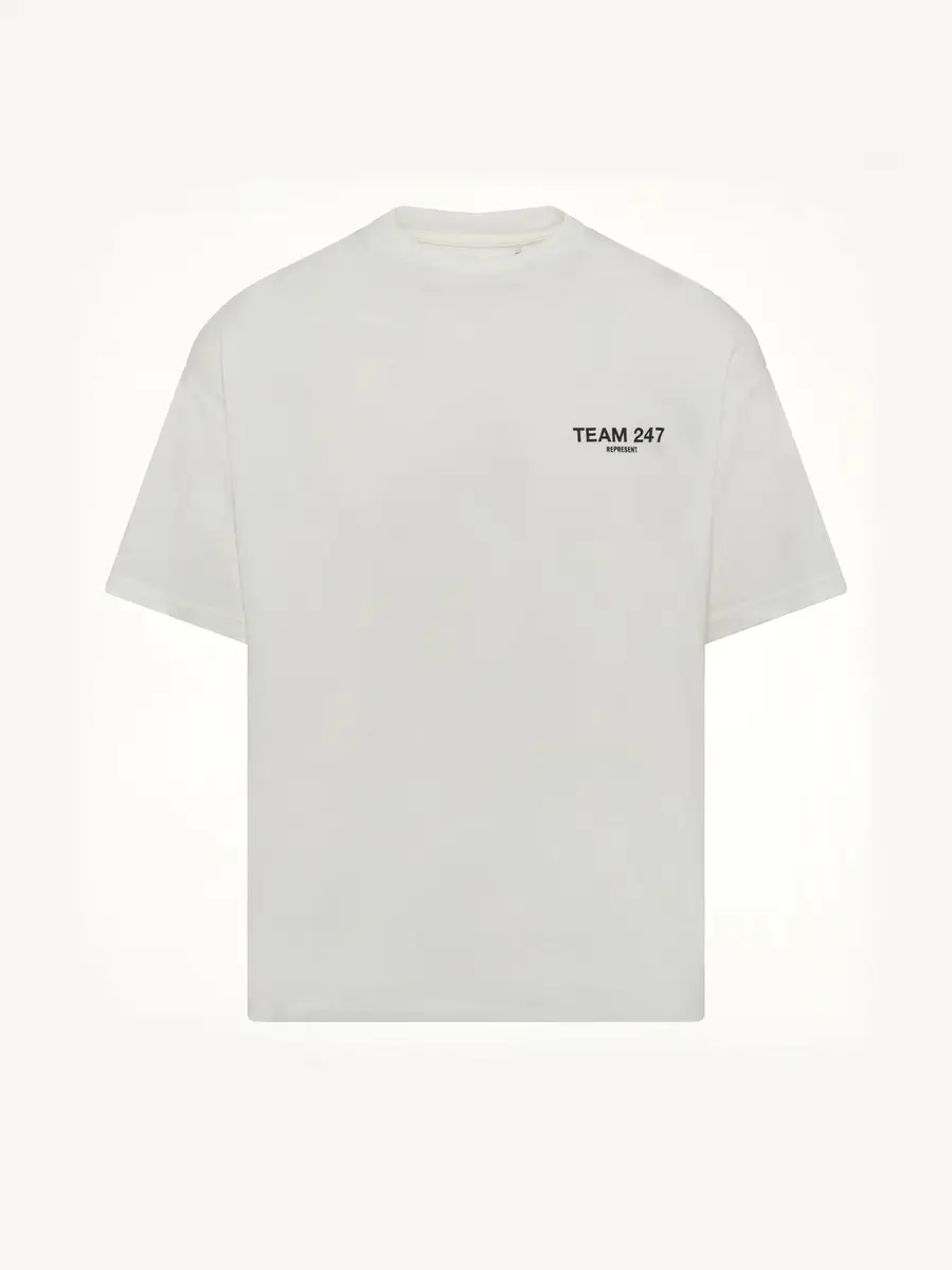 Represent Team 247 Oversized T-shirt in Flat White | Thumbnail 2 Represent Team 247 Oversized T-shirt in Flat White | Thumbnail 2