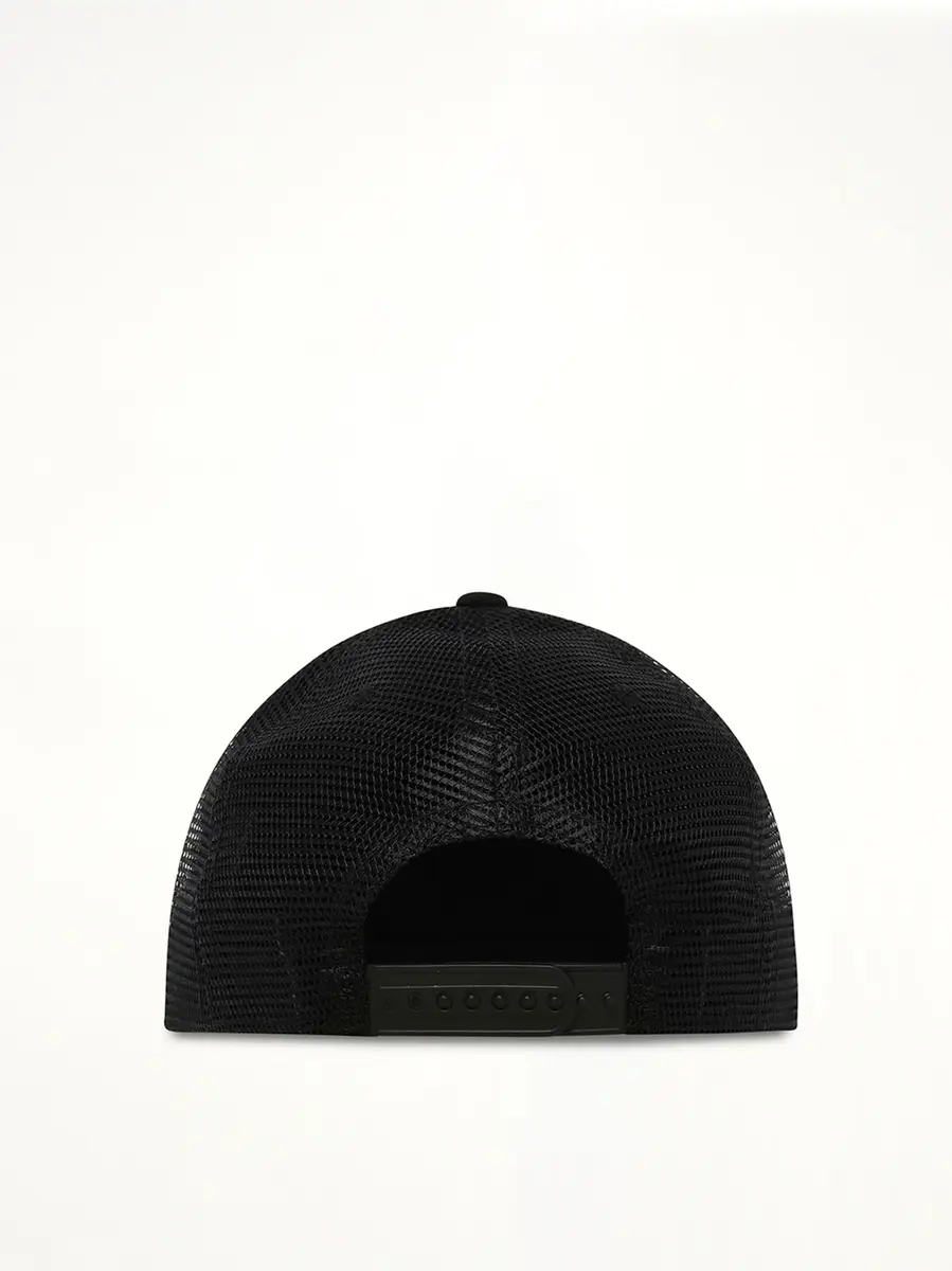 Rhude Montenegro Regatta Trucker Hat in Black/navy | Thumbnail 3 Rhude Montenegro Regatta Trucker Hat in Black/navy | Thumbnail 3
