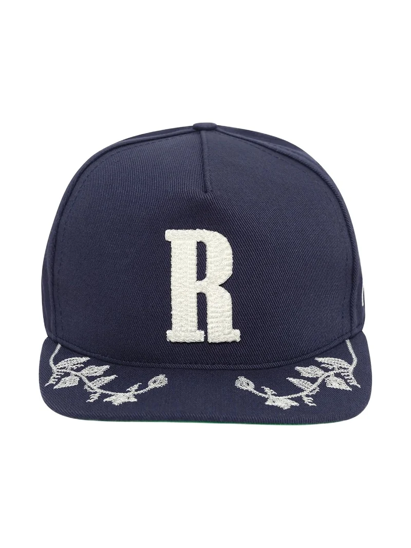Rhude Grapevine R-crown Fitted Hat in Navy/white