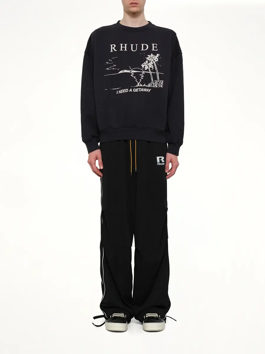 Rhude I Need A Getaway Sweatshirt in Vintage Black | Thumbnail 7 Rhude I Need A Getaway Sweatshirt in Vintage Black | Thumbnail 7
