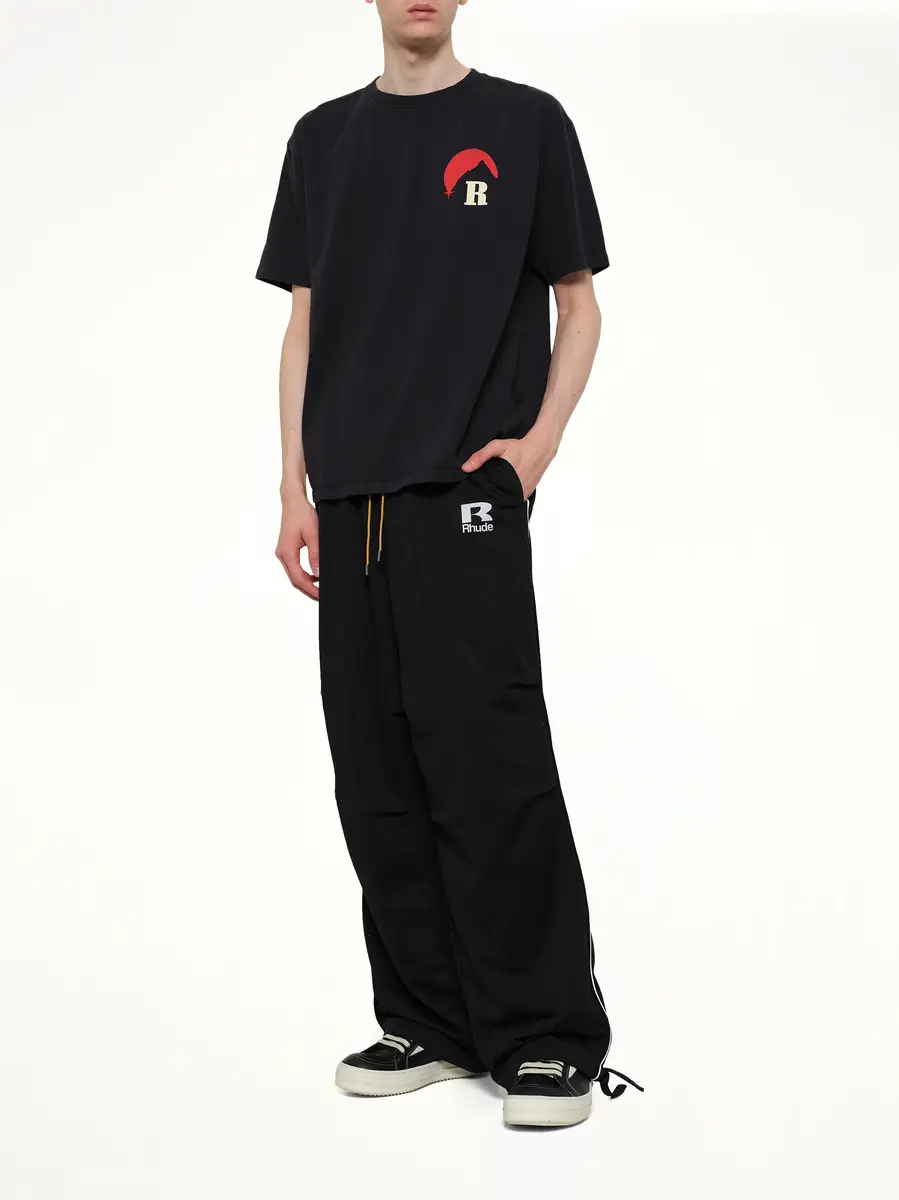 Rhude Moonlight Regatta T-shirt in Vintage Black | Thumbnail 4 Rhude Moonlight Regatta T-shirt in Vintage Black | Thumbnail 4