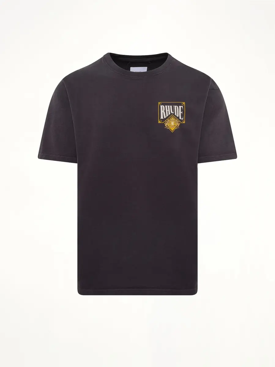 Rhude Rhude Playing Card T-shirt in Vintage Black | Thumbnail 2 Rhude Rhude Playing Card T-shirt in Vintage Black | Thumbnail 2
