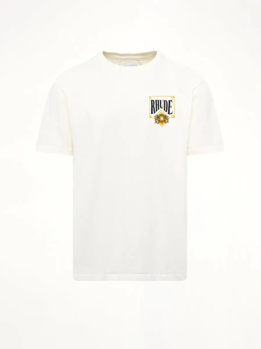 Rhude Rhude Playing Card T-shirt in Vintage White | Thumbnail 2 Rhude Rhude Playing Card T-shirt in Vintage White | Thumbnail 2