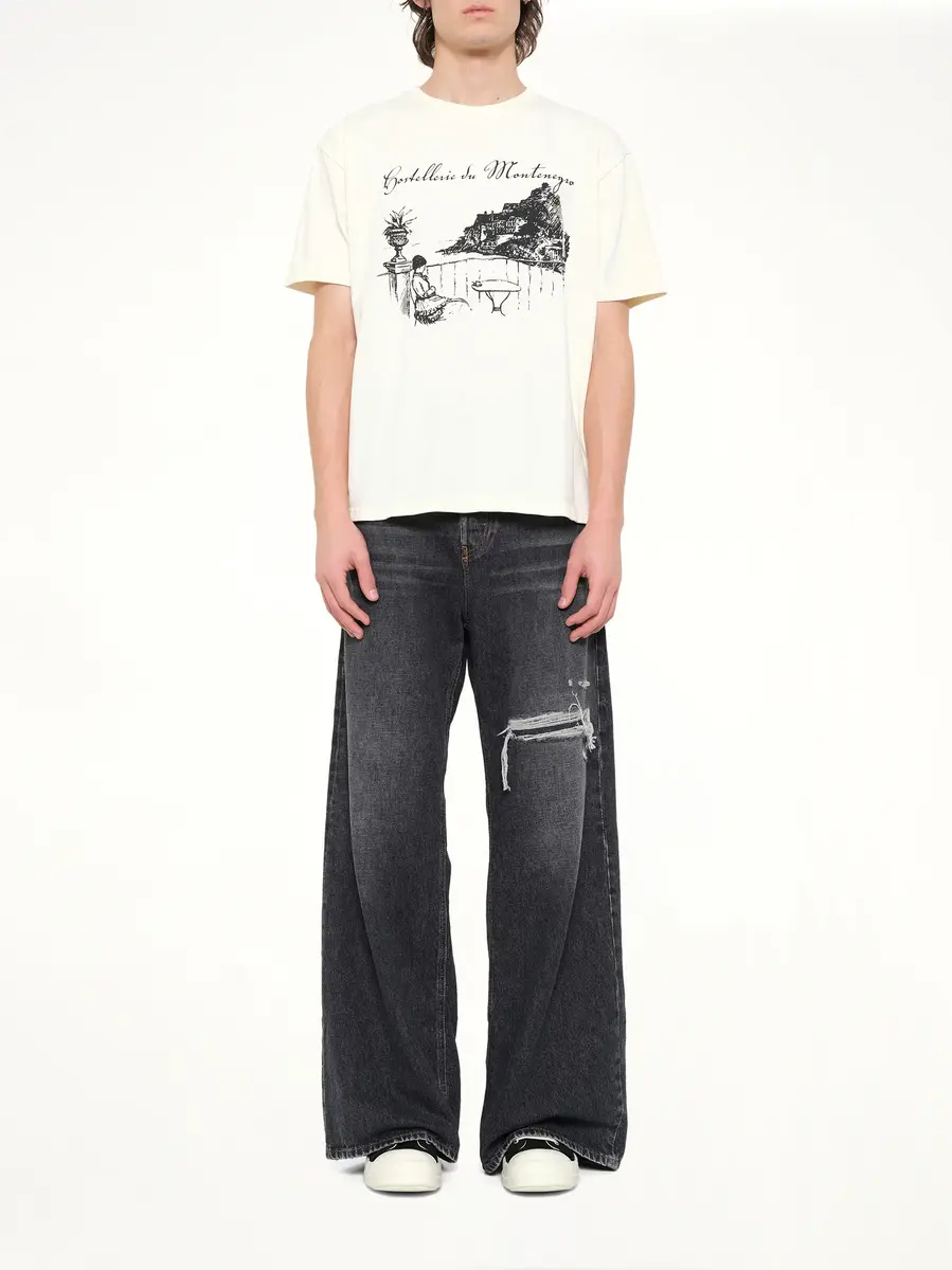 Rhude Montenegro Morada T-shirt in Vintage White | Thumbnail 7 Rhude Montenegro Morada T-shirt in Vintage White | Thumbnail 7