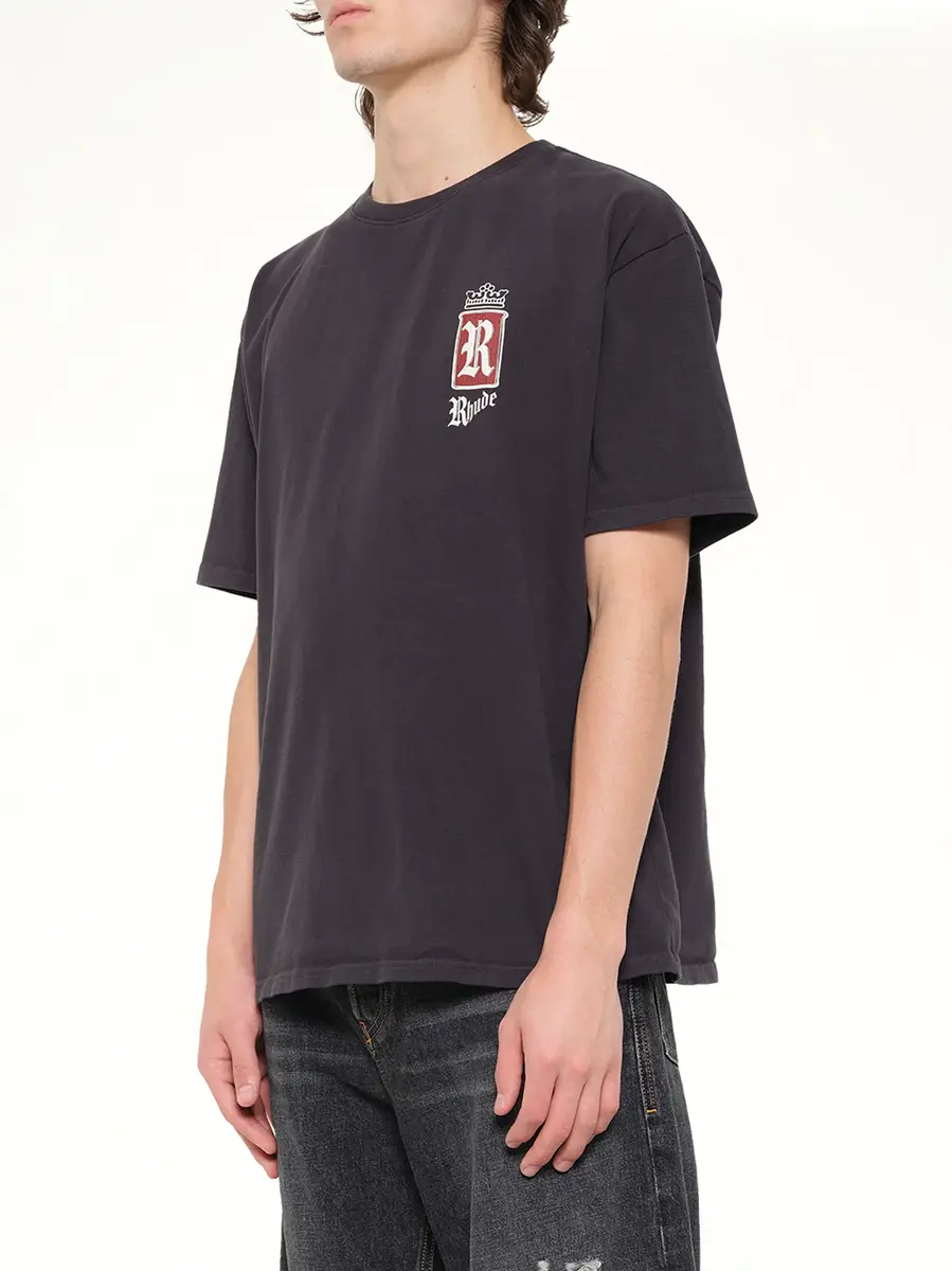 Rhude Rhude Fumar 91 T-shirt in Vintage Black | Thumbnail 3 Rhude Rhude Fumar 91 T-shirt in Vintage Black | Thumbnail 3