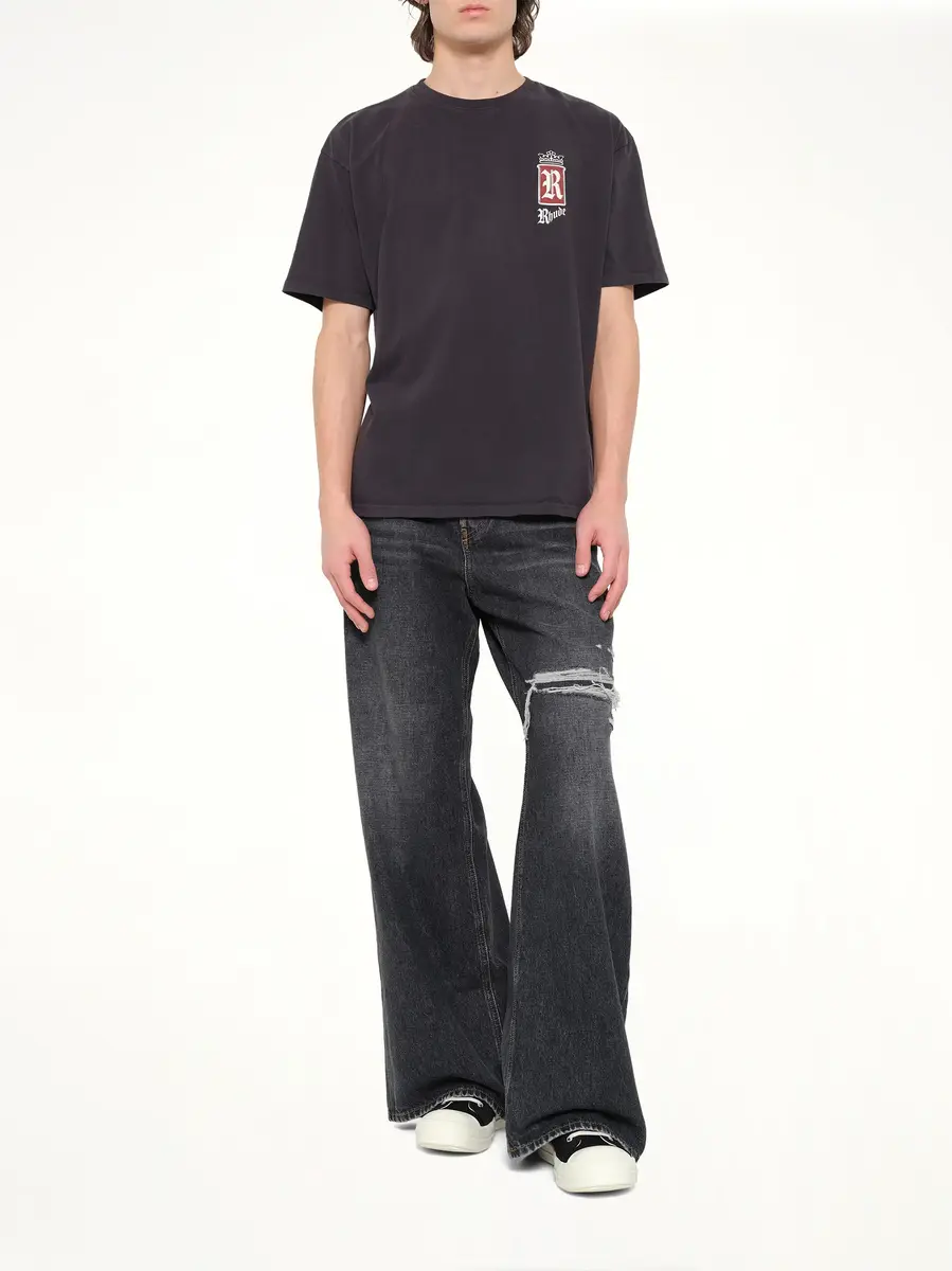 Rhude Rhude Fumar 91 T-shirt in Vintage Black | Thumbnail 4 Rhude Rhude Fumar 91 T-shirt in Vintage Black | Thumbnail 4